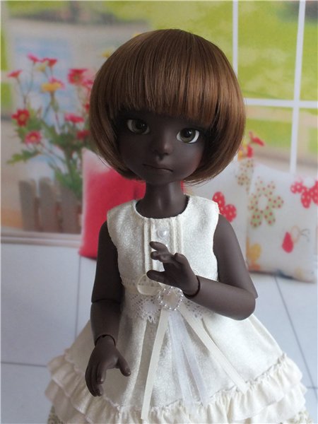 Орешек в шоколаде или Уголёк! Nutmeg dark tan от Kaye Wiggs (фото 3)