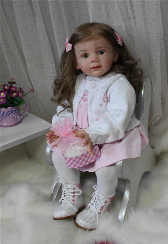 Машенька - маленькая заинька. Куклы реборн Анастасии Гангало