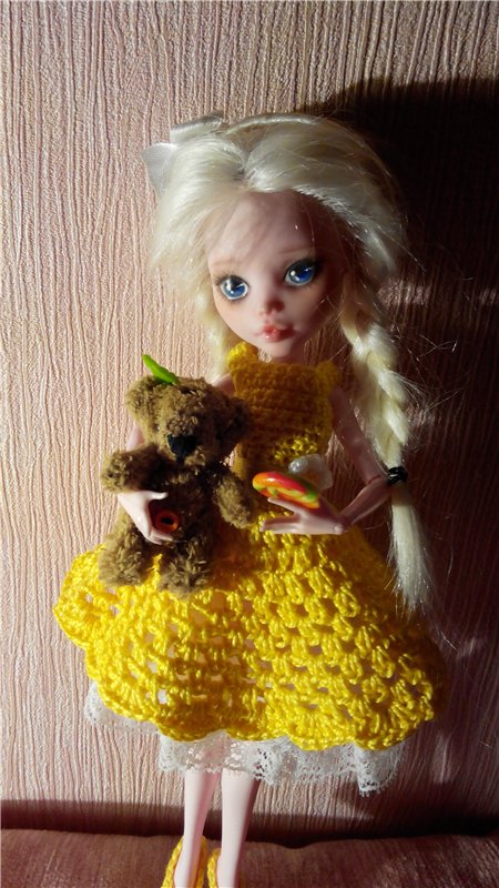 Моя маленькая нежная мисс... ООАК Monster High