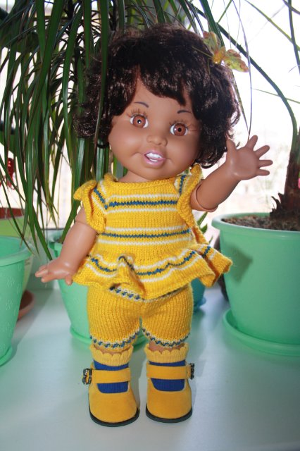 Яркие весенние полосочки для Galoob baby face (фото 4)