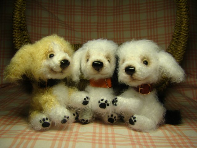 А у нас щенков корзинка! Авторские игрушки своими руками Ольги Чернухо