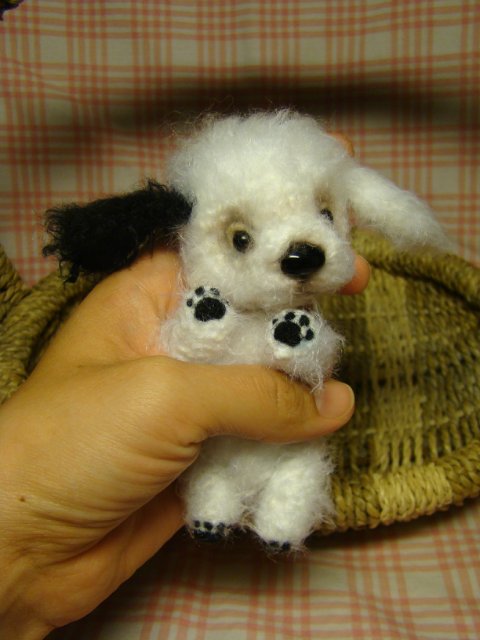 А у нас щенков корзинка! Авторские игрушки своими руками Ольги Чернухо (фото 8)