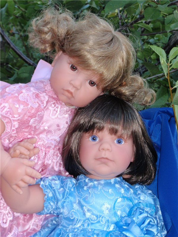 Летняя прогулка малышек — Одежда и обувь для кукол своими руками: фото