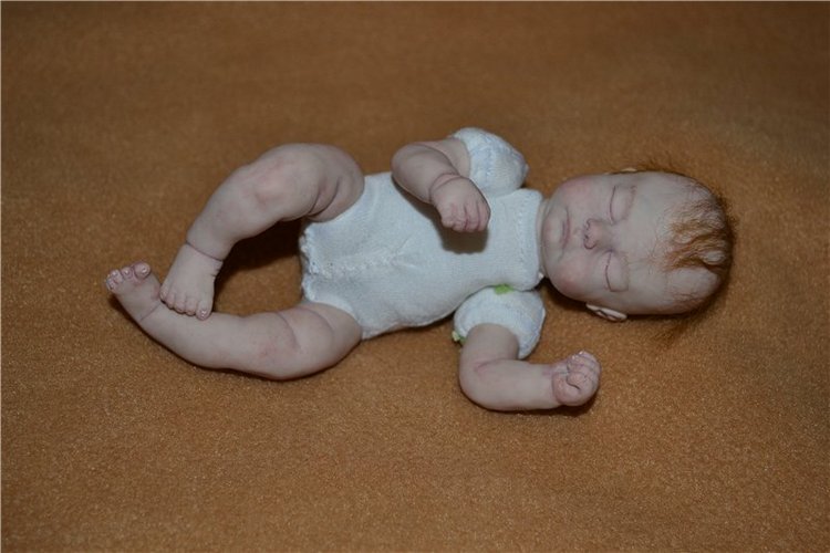 Малышок Артем, авторская кукла из пластики | Бэйбики Малышок Артем, авторская кукла из пластики (фото 3)