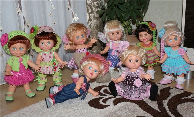 Кукольное королевство Galoob Baby Face Doll