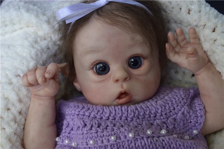Кукла реборн Офелия — Куклы Реборн (Reborn): работы мастеров (фото 9)