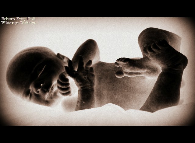 Лапуля Knox... Куколка реборн Виктории Вишни (фото 3)