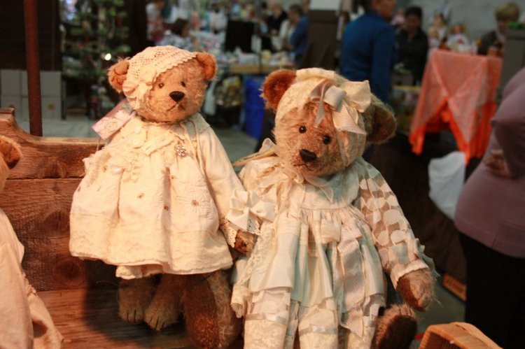 Осенняя выставка 2014 кукол и мишек Тедди в Голландии - часть II