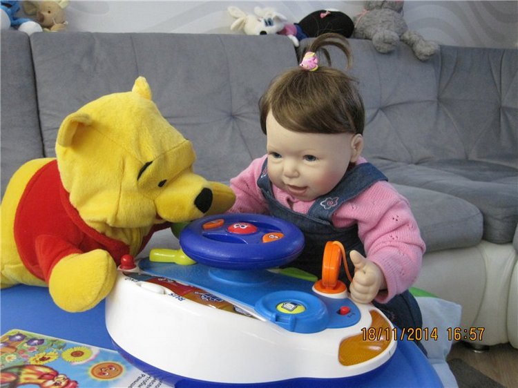 Две сестрёнки. Куклы Lee Middleton Лёля и Катюша