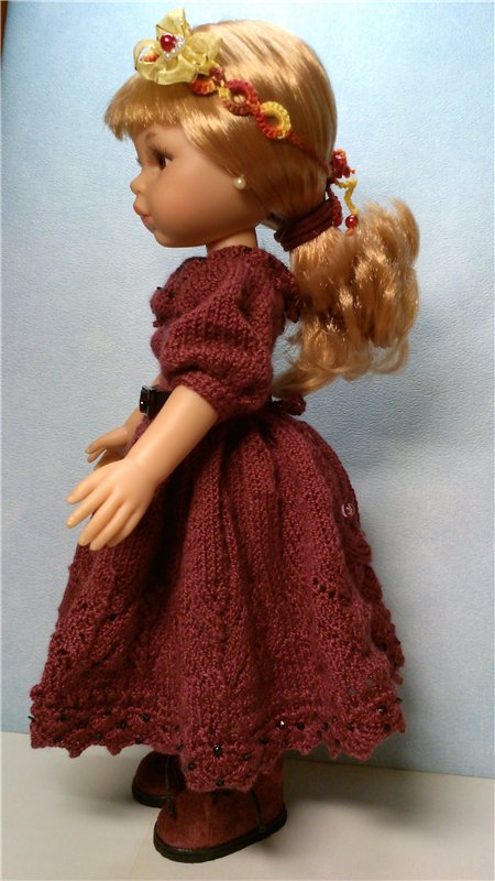 Просто платье для кукол Паола Рэйна (фото 5)