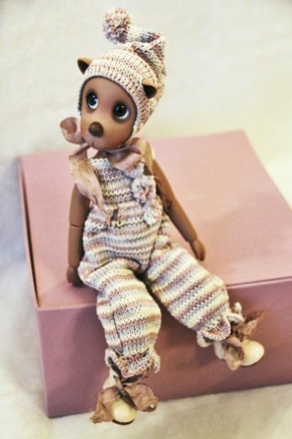 Моя нежная и очень красивая Руби и ее друг малыш медвежонок Тед