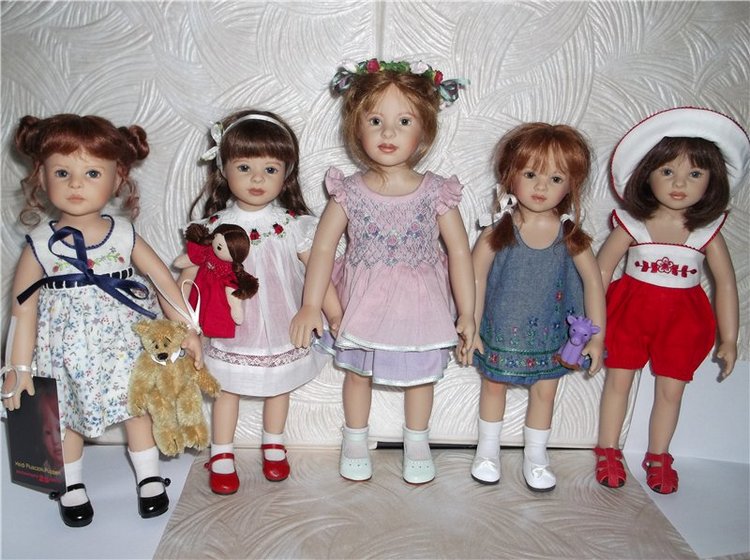 Я их посчитала... Коллекция виниловых кукол от Heidi Plusczok, часть 2