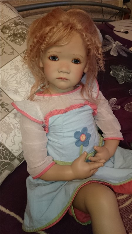 Девочки - грустиночки Илви и Милина от замечательного автора Аннетт Химштедт (фото 4)