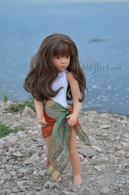 Француженка в провинции. Куклы Sylvia Natterer finouche от Petitcollin и minouche от Kathe Kruse