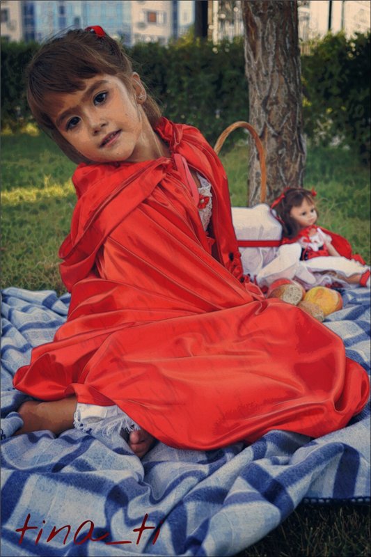 Кукла и ее девочка...Little red riding hood. Часть первая (городская) (фото 4)