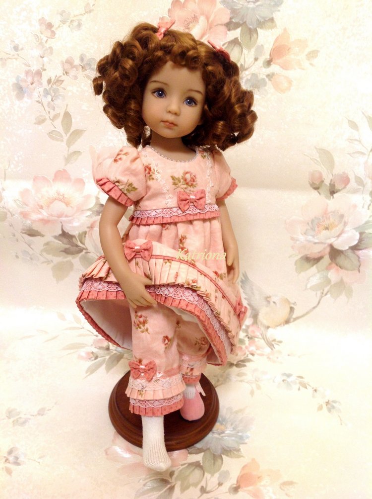 Новое платье на старую тему. Комплект одежды для куклы Эффнер | Бэйбики Новое платье на старую тему. Комплект одежды для куклы Эффнер (фото 7)