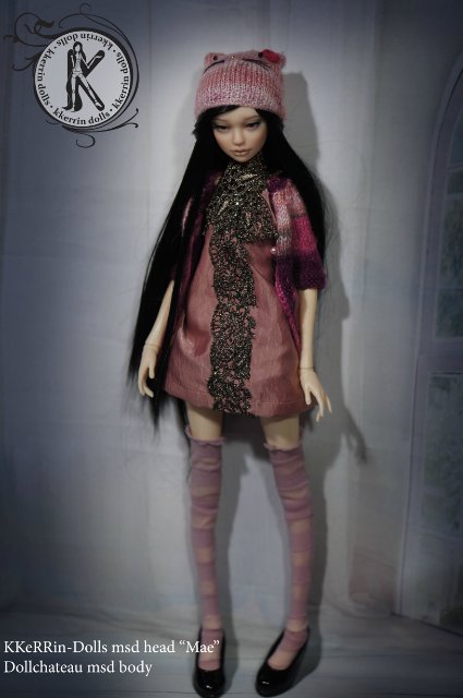 Моя авторская мсд голова шарнирной кореяночки Мей