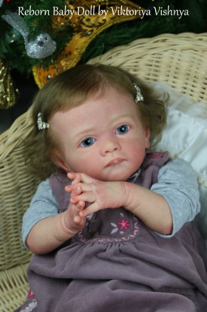 Настенька из сказки Морозко! Куколка реборн Виктории Вишни