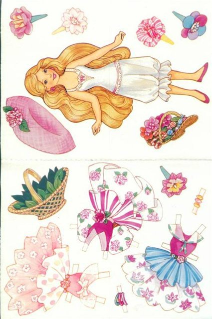 Бумажные куклы для вырезания моего детства (фото 10)