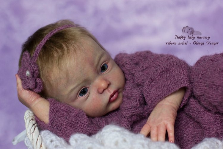 Мой ангел, моя нежность, моя Амелия. Кукла реборн Олеси Венгер