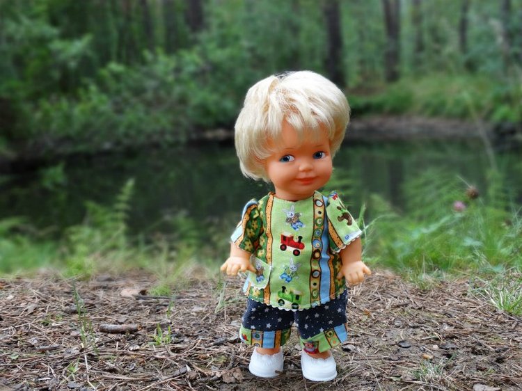 Малышка Лизи lissi batz в лесу (фото 2)