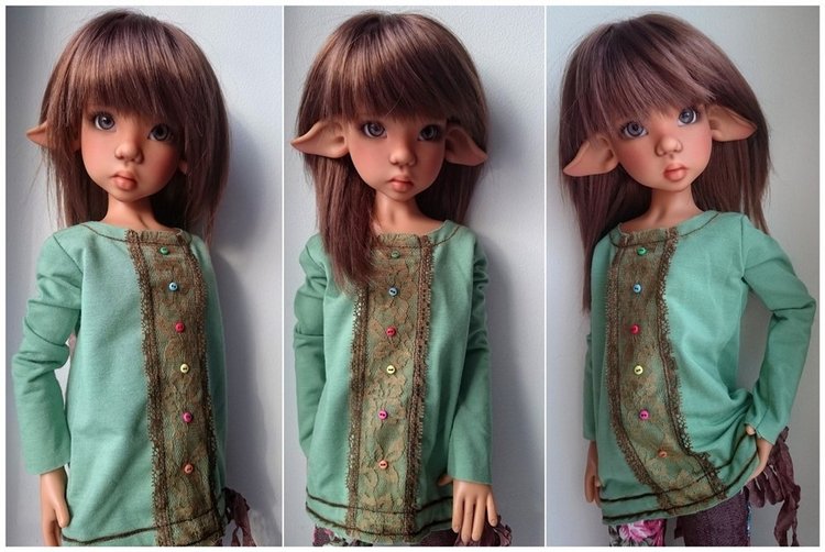 Лето в цветах — Куклы Kaye Wiggs (Кайе Виггс): авторские BJD (БЖД) (фото 9)