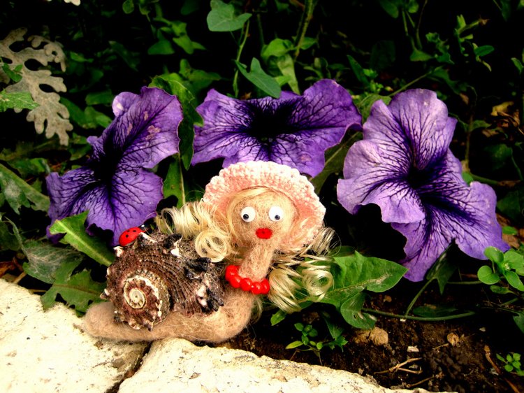 Выходные в деревне. Эдер - коллекционна кукла Susi Eimer (фото 10)