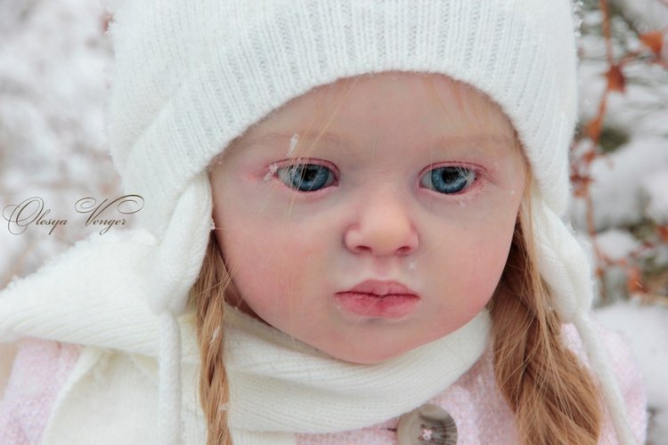 Любите ли вы Зиму так, как люблю ее я? Нэлли, кукла реборн Олеси Венгер