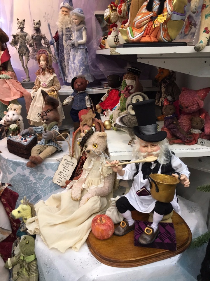 Москва "Гостиный двор" 2016 - Международная выставка "Искусство куклы" - мой взгляд