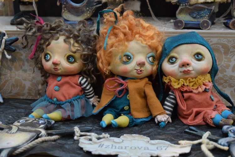 VII Московская международная выставка "Искусство Куклы". Портреты кукольной души или незримый диалог