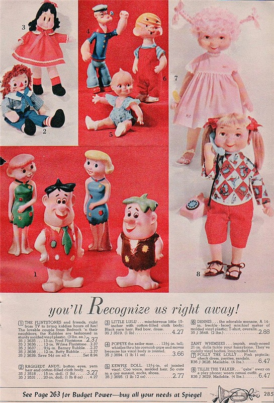 Винтажные игрушки компании "Knickerbocker", США | Бэйбики Винтажные игрушки компании "Knickerbocker", США