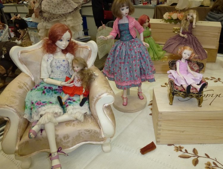Весенний Бал Кукол на Тишинке: Куклы