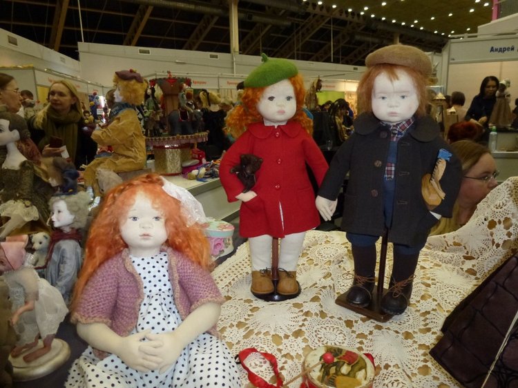 Весенний Бал Кукол на Тишинке: Куклы