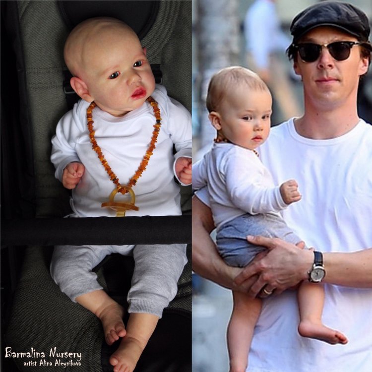Ну и тут не обошлось без сходства. Малыш реборн
