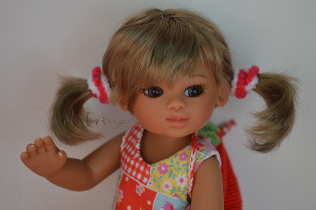 Линда из Berliner Rasselbande. Кукла от Габриелы Мюллер