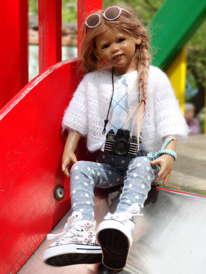 Девочки из разных эпох. Куклы Аннет Химштедт. Или с любимыми не расставайтесь