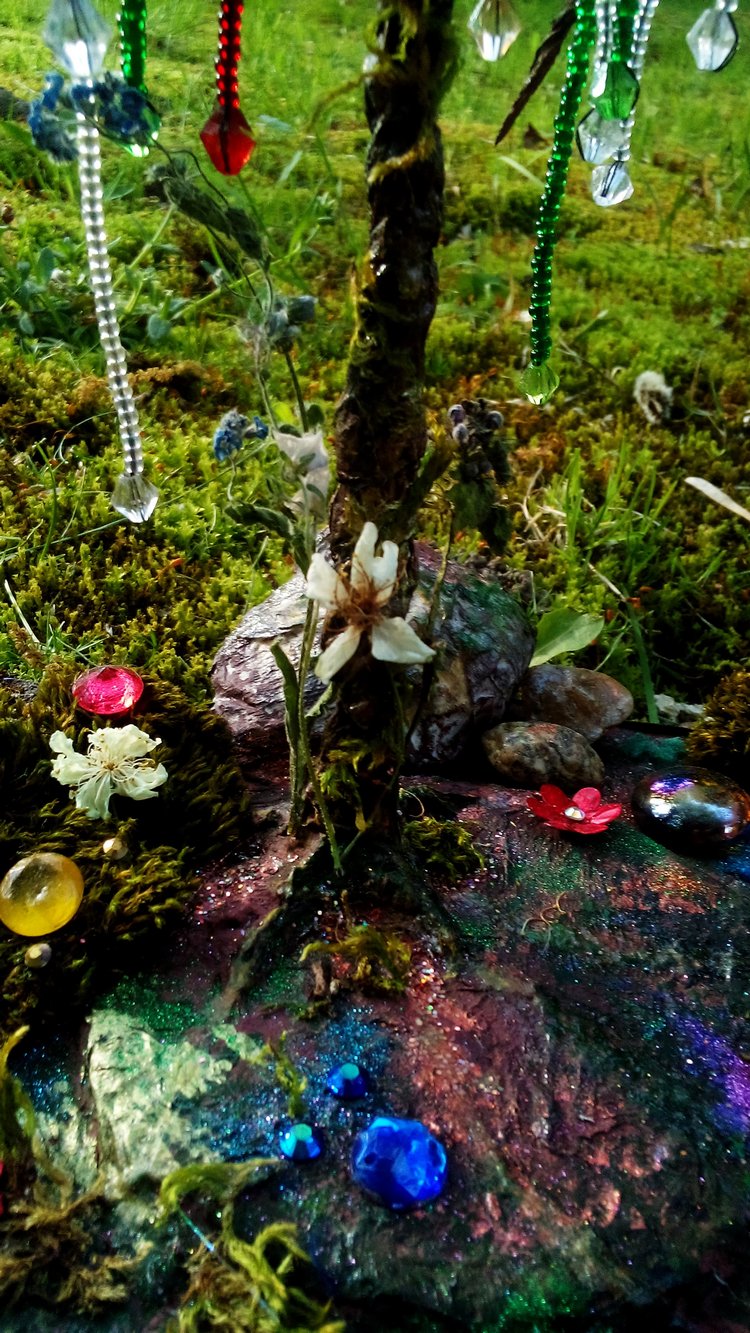 Подставка-дерево для кукол из папье-маше. Мастер-класс