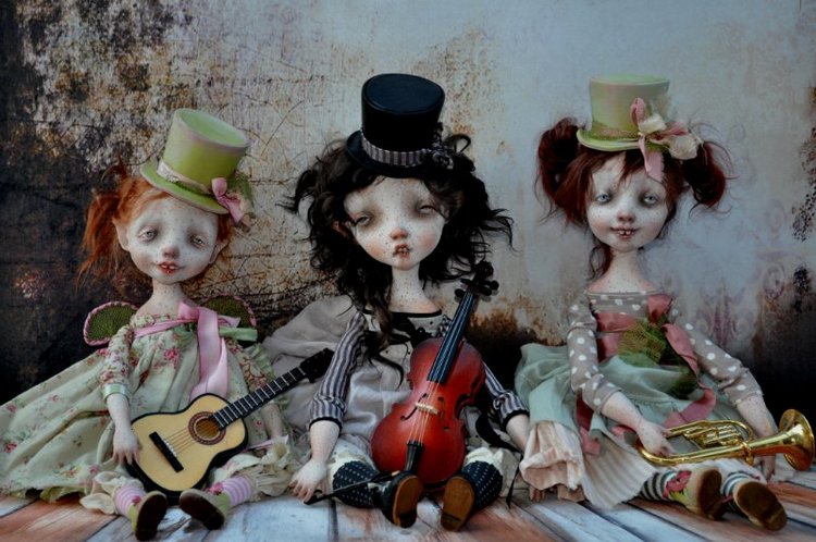 Калейдоскоп моих кукол. Часть 2