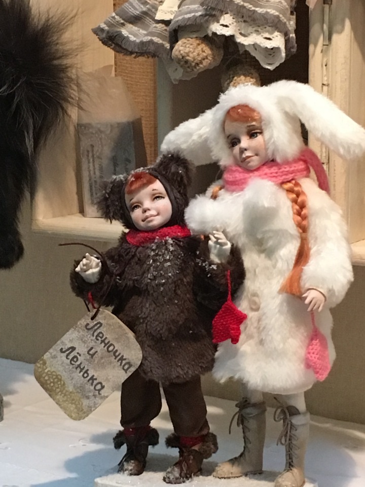 Выставка кукол в Гостином дворе - декабрь 2017 - мой взгляд - часть 6 - окончание