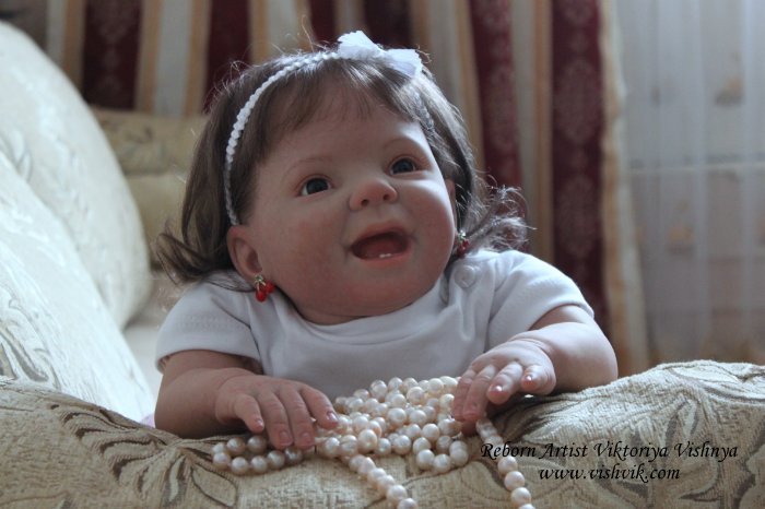 Белоснежка... Снежка.. Кукла реборн Вишни Виктории