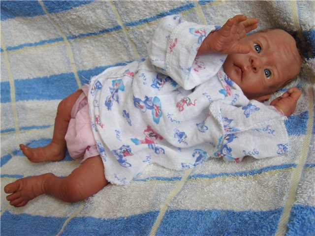 Еще один бутуз. Авторские куклы Кондрашовой Ирины (фото 5)