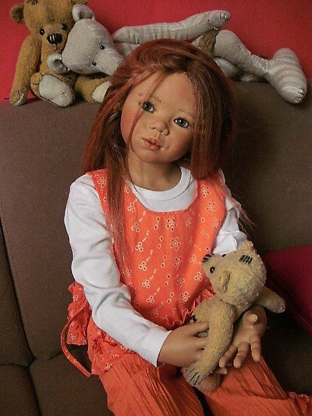 TIPPI - краса... русая коса, русалка из серии Atlantis от Annete Himstedt