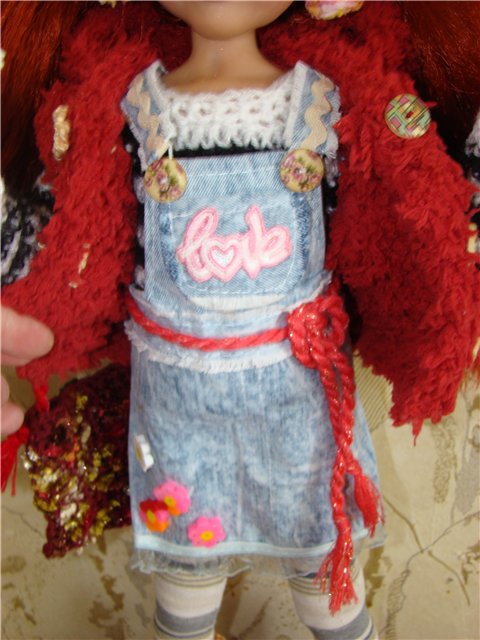 Залежавшаяся куколка. Авторская кукла Кондрашовой Ирины (фото 4)