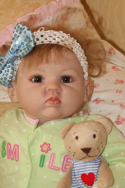 Пончик Люся - моя кукла реборн