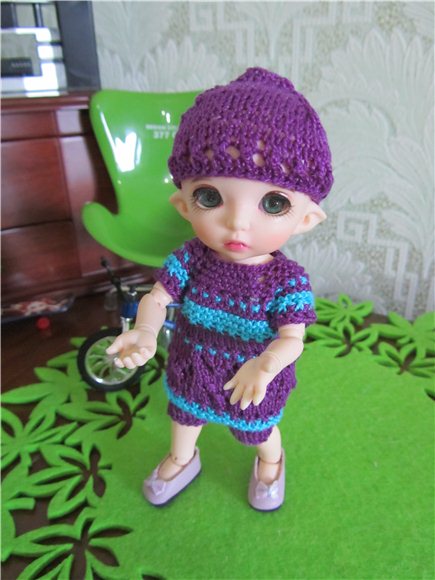 Нарядик для Мэгги, или вечерние забавы куклят (фото 6)