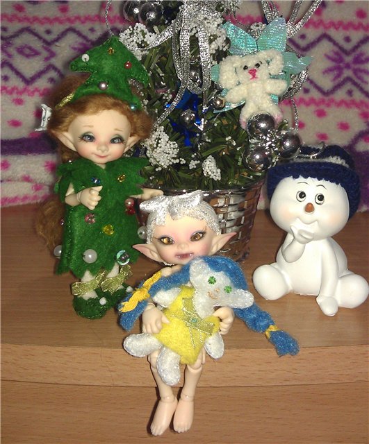 Наши новогодние радости — Куклы Fairyland (ФэйриЛэнд): BJD (БЖД) (фото 6)