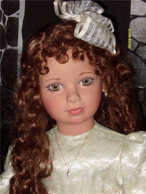 Габриелла-Жемчужное Сердечко ,коллекционная кукла от Вирджинии Тёрнер (фото 2)