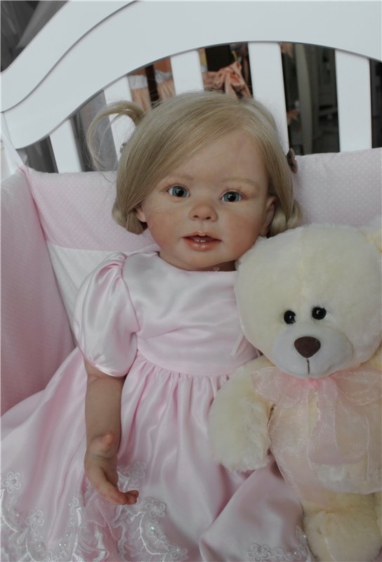 Золотая Злата. Кукла реборн Анастасии Гангало (фото 3)