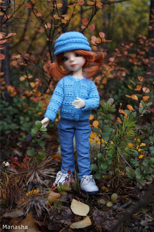 Прогулка по осеннему лесу. Nutmeg Elf от Kaye Wiggs (фото 7)