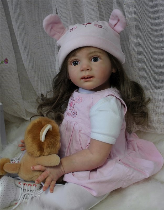 Машенька - маленькая заинька. Куклы реборн Анастасии Гангало